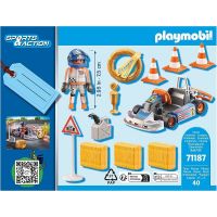 PLAYMOBIL® 71187 Motokárový závodník 6