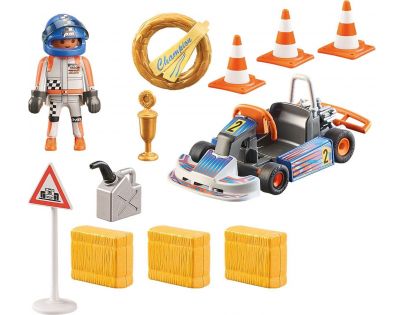 PLAYMOBIL® 71187 Motokárový závodník