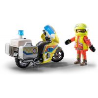 PLAYMOBIL® 71205 Záchranářský motocykl s blikajícím světlem 3