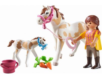 PLAYMOBIL® 71243 Kůň s hříbětem