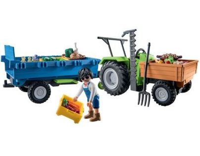 PLAYMOBIL® 71249 Traktor s přívěsem