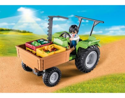 PLAYMOBIL® 71249 Traktor s přívěsem