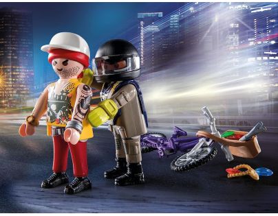 PLAYMOBIL® 71255 Starter Pack Speciální jednotka nasazení se zlodějem