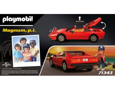 PLAYMOBIL® 71343 Magnum, p.i. Ferrari 308 GTS Quattrovalvole