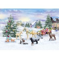 PLAYMOBIL® 71345 Adventní kalendář Koně Vánoční jízda na saních - Poškozený obal 2