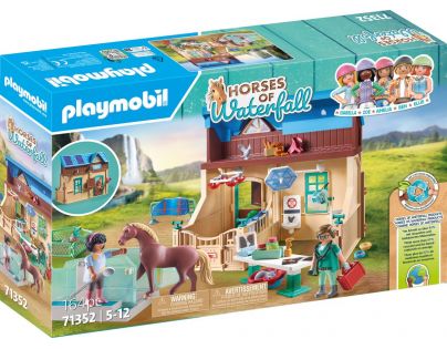 PLAYMOBIL® 71352 Jezdecká terapie a veterinární praxe