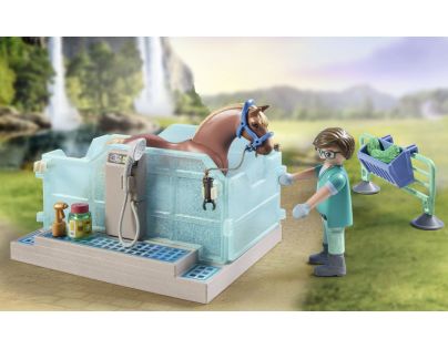 PLAYMOBIL® 71352 Jezdecká terapie a veterinární praxe