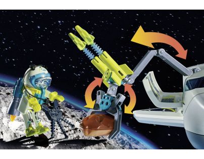 PLAYMOBIL® 71368 Vesmírný raketoplán na misi - Poškozený obal