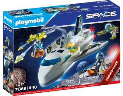 PLAYMOBIL® 71368 Vesmírný raketoplán na misi - Poškozený obal