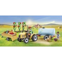 PLAYMOBIL® 71442 Traktor s přívěsem a nádrží na vodu 2