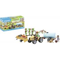 PLAYMOBIL® 71442 Traktor s přívěsem a nádrží na vodu