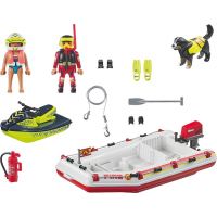 PLAYMOBIL® 71464 Hasičský člun s vodním skútrem 6