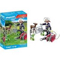 PLAYMOBIL® 71467 Hasiči při záchraně zvířat