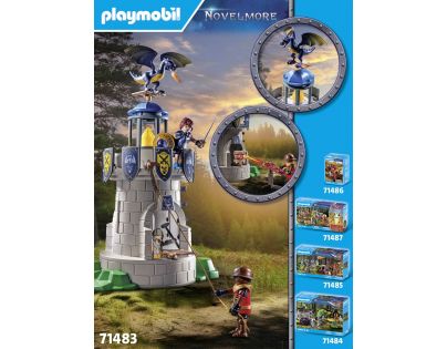 PLAYMOBIL® 71483 Rytířská věž s kovářem a drakem