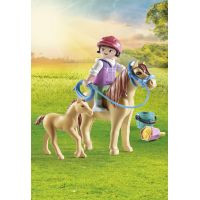 PLAYMOBIL® 71498 Dítě s poníkem a hříbátkem 2