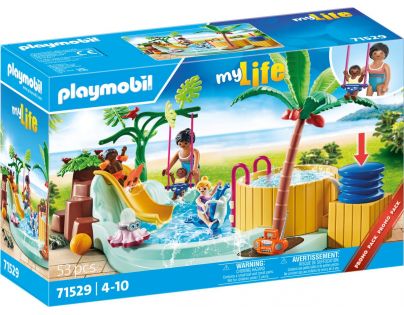 PLAYMOBIL® 71529 Dětský bazén s vířivkou