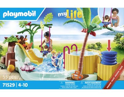 PLAYMOBIL® 71529 Dětský bazén s vířivkou