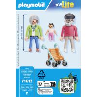 PLAYMOBIL® 71613 Prarodiče s miminkem 3