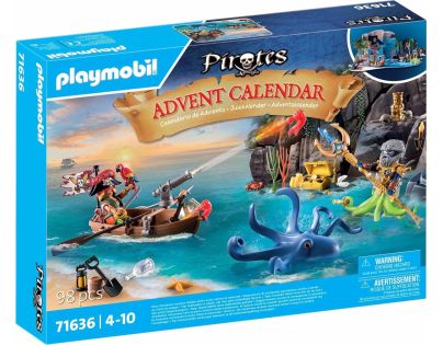 PLAYMOBIL® 71636 Adventní kalendář Piráti - Poškozený obal