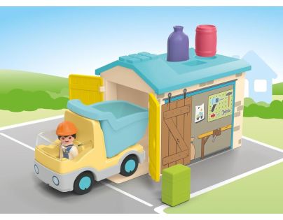 PLAYMOBIL® 71686 Junior Vyklápěcí auto s garáží