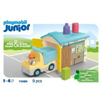 PLAYMOBIL® 71686 Junior Vyklápěcí auto s garáží 5