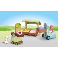 PLAYMOBIL® 71691 Junior Stánek s biopotravinami a vysokozdvižný vozík 2