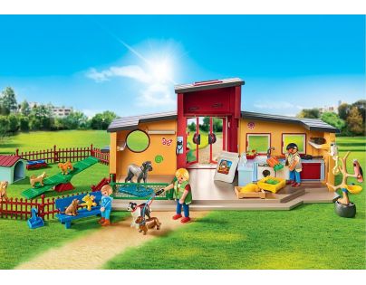 PLAYMOBIL® 9275 Hotel pro zvířátka Tlapka