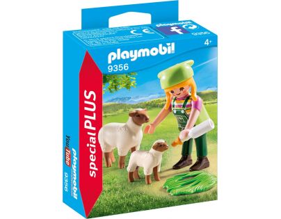 PLAYMOBIL® 9356 Farmářka s ovečkami