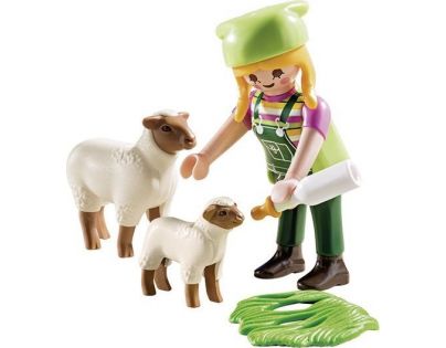 PLAYMOBIL® 9356 Farmářka s ovečkami