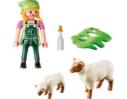 PLAYMOBIL® 9356 Farmářka s ovečkami