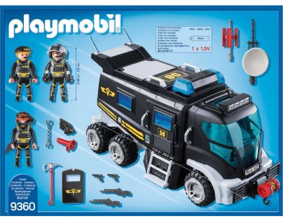 PLAYMOBIL® 9360 Nákladní vozidlo speciální jednotky