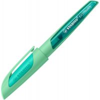 Plnicí pero se standardním hrotem M - STABILO EASYbuddy Pastel mentolová - 1 ks - vč. bombičky s modrým zmizíkovatelným inkoustem
