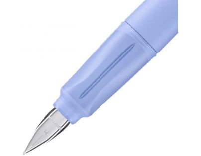 Plnicí pero se standardním hrotem M - STABILO EASYbuddy Pastel obláčkově modrá - 1 ks - vč. bombičky s modrým zmizíkovatelným inkoustem