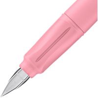 Plnicí pero se standardním hrotem M - STABILO EASYbuddy Pastel růžová - 1 ks - vč. bombičky s modrým zmizíkovatelným inkoustem 3