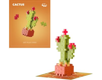 Plus-Plus Kytky Kaktus