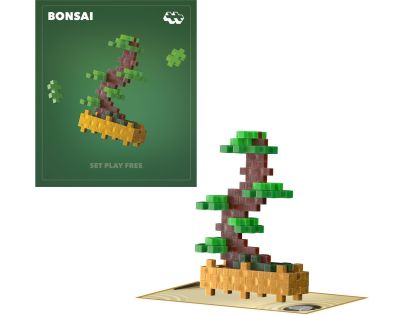 Plus-Plus Kytky Zelená bonsaj