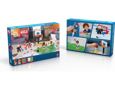 Plus Plus Nauč se stavět - Sporty 600 dílků - Poškozený obal