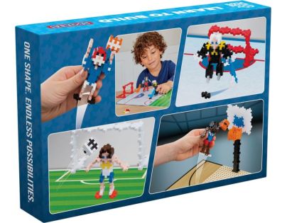 Plus Plus Nauč se stavět - Sporty 600 dílků - Poškozený obal