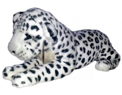 Plyšový leopard sněžný 60cm
