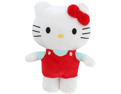 Plyšová Hello Kitty s klipem červená Plyšová Hello Kitty s klipem červená