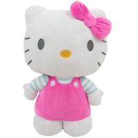 Plyšová Hello Kitty s klipem růžová