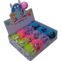 Plyšová příšerka mačkací s kuličkami