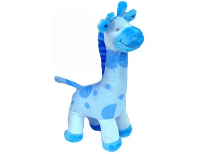 Plyšová žirafa stojící 24 cm - Modrá