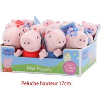 Plyšové Prasátko Peppa s klipem 16 cm 4