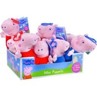 Plyšové Prasátko Peppa s klipem 16 cm 5