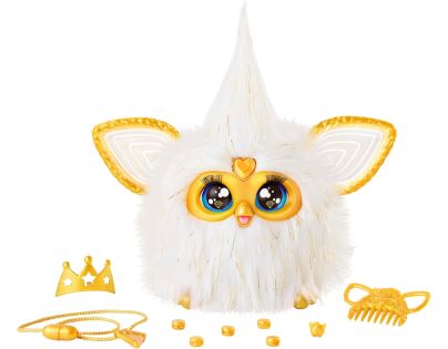 Hermanex Plyšový interaktivní Furby Gold Glam