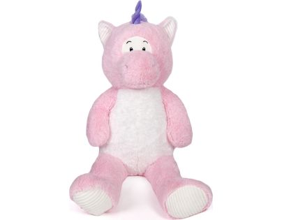 Alltoys Plyšový jednorožec růžový 100 cm