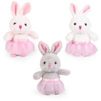 Alltoys Plyšový králíček v baletní sukýnce 15 cm 2