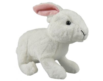 Plyšový králík 18 cm - Bílá