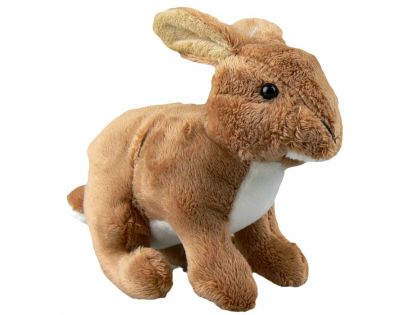 Plyšový králík 18 cm - Hnědá